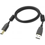VISION 2m Black USB 2.0 cable - TC 2MUSB/BL