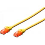 EWENT Cabo de Rede Patch Cat 6 Utp Yellow 5MT
