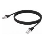 Vision 1m Black CAT6 UTP cable - TC 1MCAT6/BL