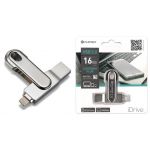 Platinet Pen Drive USB3.0 16GB + Lightning Ios (iphone/ipad) - PMFL163A
