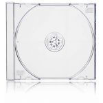 MediaRange Alta Qualidade Capa CD Jewelcase 10.4mm para 1 CD/DVD Transparente - BOX110-BOX112
