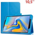 Cool Accesorios Capa Samsung Galaxy Tab A (2018) T590 / T595 Polipiel Liso Azul 10.5 "