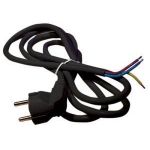 Proftc Cabo Alimentação 2 X 1,50 mm² + Terra (3 Mts) - Preto - S18323