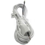 Proftc Cabo Alimentação 2 X 0,75 mm² (3 Mts) - Branco - S15273