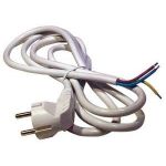 Proftc Cabo Alimentação 2 X 1,50 mm² + Terra (2 Mts) - Branco - S14322