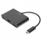 Digitus Adaptador USB-C para HDMI/USB 3.0/USB-C