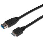 Digitus Cabo USB 3.0 para Micro USB 1m Black
