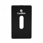 CoolBox Caixa Para Disco/ssd 7mm Externo 2.5p Slot-in Usb 3.0 Preto - Coo-scs-2533