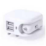 Carregador USB de Parede e para Automóveis 2100 mAh 145578 White