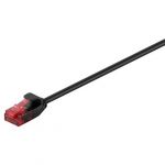 cabo de rede Microconnect V-UTP6005S-SLIM 0,5 m Cat6 U/UTP (UTP) Preto