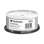 Verbatim Blu-ray Bd-r Dl 50gb 6x + Wide Printable Hard Coat Pack 25