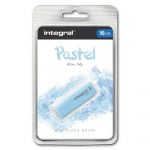 INTEGRAL 16 GB Slide USB 2.0 Blue