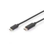 ASSMANN Electronic 1.8m USB 3.1 C - MicroB cabo USB 1,8 m 3.1 (3.1 Gen 2) USB C Micro-USB B Preto