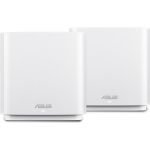 Asus Pack 2x ZenWifi AC CT8 Wi-Fi Mesh AC3000 White