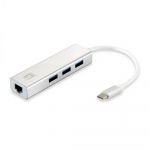 Level One HUB Gigabit USB-C Network Adapter - USB-0504