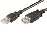 Ewent Cabo USB 2.0 A/A M/F 1m