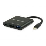 Conceptronic HUB 3-em-1 USB-C para HDMI - DONN01B