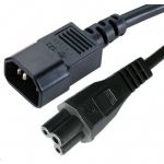 MicroConnect Cabo de Alimentação Mickey C5-C14 1m - PE080610