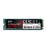 SSD Silicon Power 256GB A80 M.2 NVMe PCie Gen 3×4 3400 Mb/s 2280