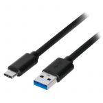 Cabo USB Type-C Macho > USB 3.1 Macho 0,5m Preto - AK-USB-24