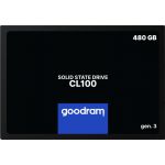 SSD Goodram 480GB 2.5" CL100 Gen.3 SATA III - SSDPR-CL100-480-G3