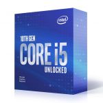 Intel Core i5-10600KF 6-Core 4.1GHz c/ Turbo 4.8GHz 12MB Skt 1200 -BX8070110600KF