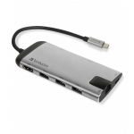 Verbatim Usb-c Adaptador USB 3.1 Gen 1 USB 3.0 + Hdmi + Sdhc + Mi - 49142