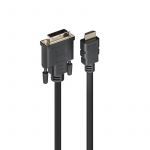 Ewent HDMI Adapter Cable, A/M DVI-D(18+1)M, 5.0m - EW-130300-050-N-P