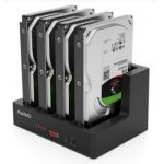 Maiwo Docking Station 4x2.5/3.5 Disco Hdd/ssd Sata Usb 3.1 Gen 2 10gb Blueray