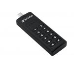 Verbatim 64GB Keypad Secure USB 3.1 Gen 1 USB-C - 49431
