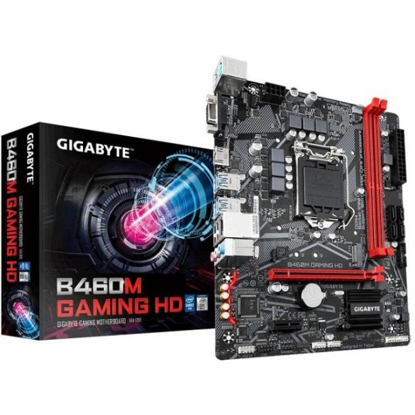 Gigabyte b460m gaming hd подключение проводов