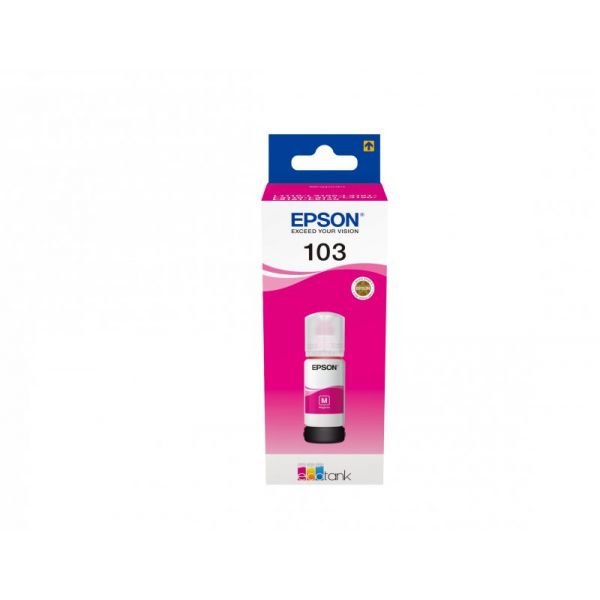 Epson 103 EcoTank Magenta Ink Bottle - C13T00S34A | KuantoKusta