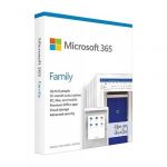 Microsoft 365 Family UK 1 ano para Mac/Win Medialess - 6GQ-01150
