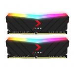 Memória RAM PNY 32GB XLR8 DDR4 3200Mhz (2x16GB) RGB CL16 - MD32GK2D4320016XRGB