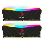 Memória RAM PNY 16GB XLR8 DDR4 3200Mhz (2x8GB) RGB CL16 - MD16GK2D4320016XRGB
