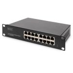 Digitus Switch 16-PORT Gigabit Ethernet 10" Unmanaged#promo Soho DN-80115
