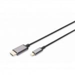 Digitus Adaptador USB-C para HDMI 4K 30 Hz 1.8m