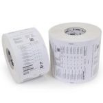 Zebra Pack 12x Z-ultimate 3000T, Label Roll, Synthetic, 51x25mm, Silver - 880269-025D