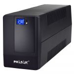 UPS Phasak Interactiva LCD - 600VA (USB+RJ45)