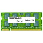 Memória RAM 2-Power 4GB DDR2 800MHz SoDIMM - 2P-KTH-ZD8000C6/4G