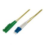 Digitus FO patch cord, duplex, E2000 (APC) to LC (PC) R+M, SM OS2 09/125 u, 10 m Length 10 m - AL-9E2000LC-10I