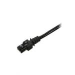 PatchSee patch cord, CAT 6A U-UTP Cu, PVC, AWG 24, length 20.0 m, incl. plug cap, color black - PK-PCI6-DPU-66
