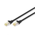 Digitus CAT 6A S-FTP patch cable, Cu, LSZH AWG 26/7, length 7 m, color black - DK-1644-A-070/BL