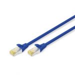 Digitus CAT 6A S-FTP patch cable, Cu, LSZH AWG 26/7, length 0.5 m, color blue - DK-1644-A-005/B