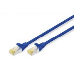 Digitus CAT 6 S-FTP patch cable, Cu, LSZH AWG 27/7, length 1 m, color blue - DK-1644-010/B