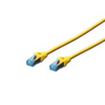 Digitus CAT 5e SF-UTP patch cable, PVC AWG 26/7, length 1 m, color yellow - DK-1532-010/Y
