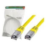 Digitus CAT 5e SF-UTP patch cable, Cu, PVC AWG 26/7, length 5 m, color yellow - DK-1531-050/Y