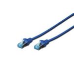 Digitus CAT 5e SF-UTP patch cable, Cu, PVC AWG 26/7, length 5 m, color blue - DK-1531-050/B