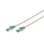 Digitus CAT 5e SF-UTP crossover patch cable, Cu, PVC AWG 26/7, length 2 m, color grey - DK-1531-020-CO