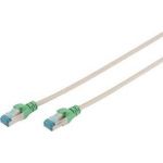 Digitus CAT 5e F-UTP patch cable, Cu, PVC AWG 26/7, length 5 m, color grey - DK-1521-050